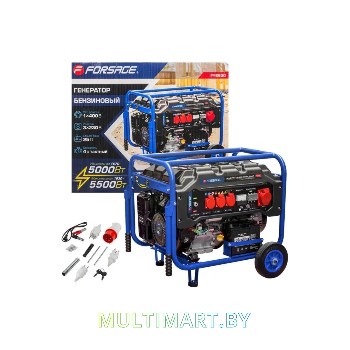 Бензиновый генератор Forsage F-FY6500